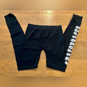 Black Arkansas Razorbacks Leggings